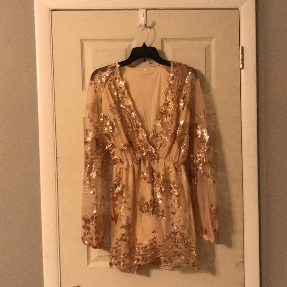 Sequin romper